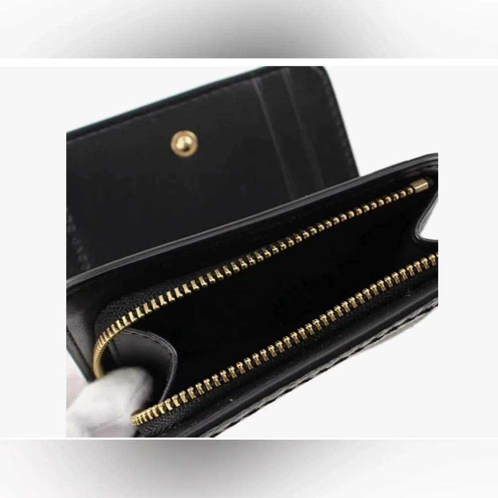 NWT Marc Jacobs Black Leather Wallet